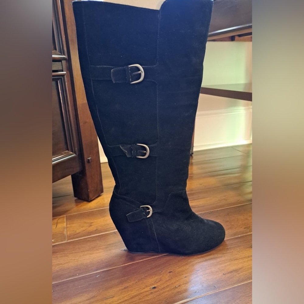 Dolce Vita black suede boots. New without tags or box.